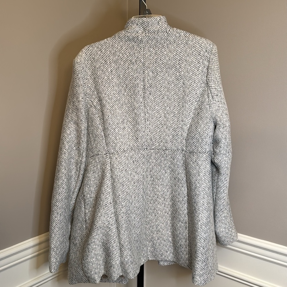 Vici TAYSHIA POCKETED COAT - HEATHER GREY size XL - Picture 8 of 9